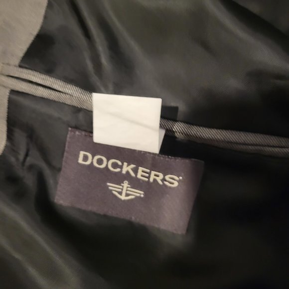 Dockers Gray Blazer Suit Jacket - 44L - Picture 4 of 9